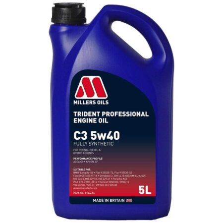 Millers Oils Trident Professional C3 5W-40 5 l – olej silnikowy